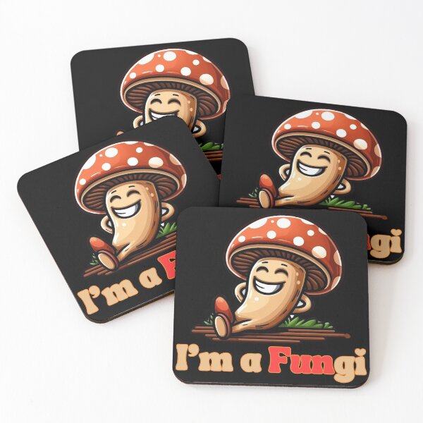 Item preview, Mushroom Pun "I'm a Fungi" designed and sold by nickelpaso77.