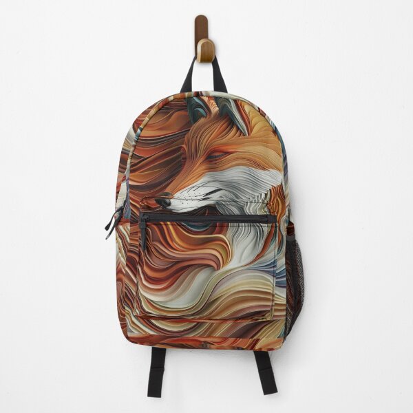 Item preview, estampado decorativo de zorro art nouveau designed and sold by dcrc.