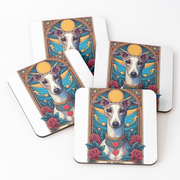 Artikelvorschau, Die Zoomies Italienische Windspiel-Tarotkarte entworfen und verkauft von snippygirl.