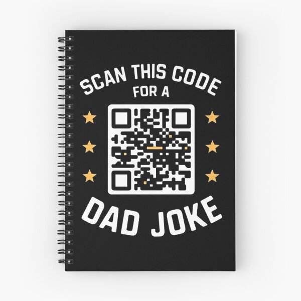 Item preview, Scan This Code For A Dad Joke designed and sold by likbatonboot.