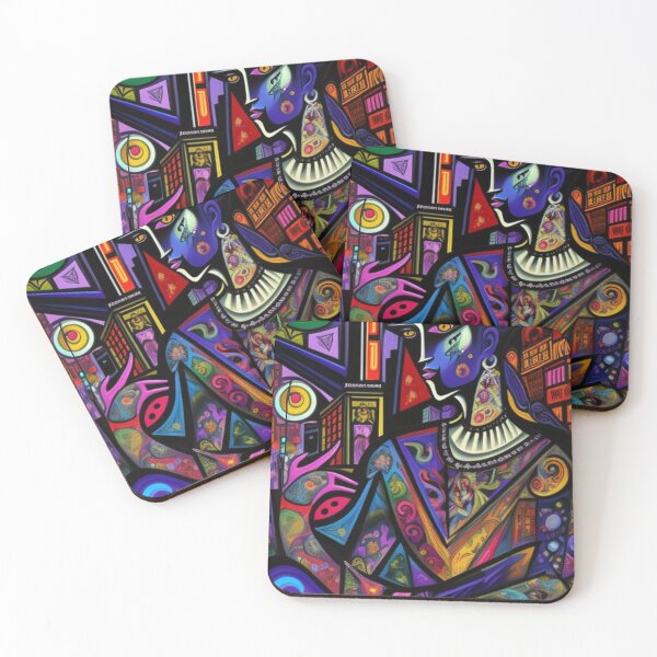 Item preview, Vintage Abstract City Graffiti designed and sold by TheDarkWardrobe.