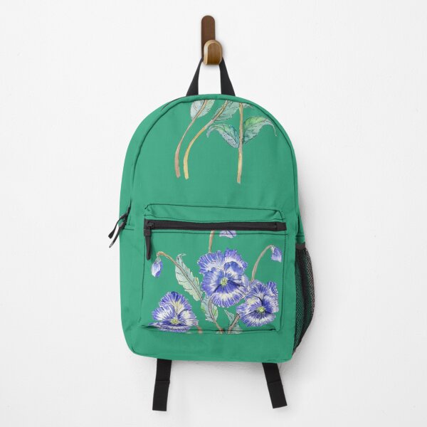 Item preview, Pattern blue flowers with their buds designed and sold by Liliana Donato.