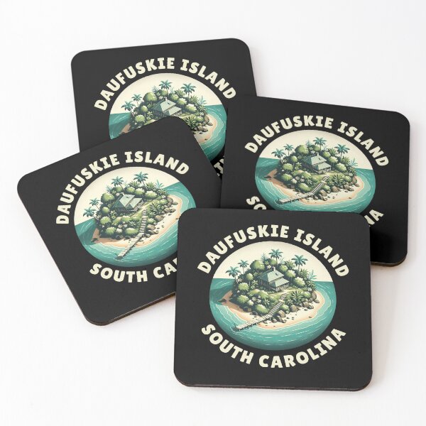Item preview, Daufuskie Island Sunrise Vintage Illustration designed and sold by PantatKiller.