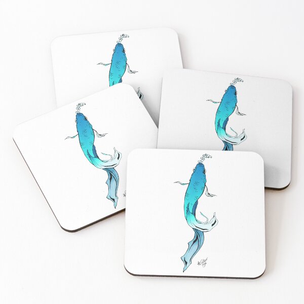 Item preview, Blue Veiltail Betta Fish and Bubbles designed and sold by Duelism.