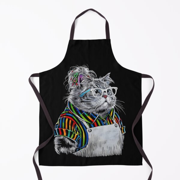 Item preview, Messy bun Cat fat Rainbow Chubby Cat Colorful designed and sold by MTRBSK11.