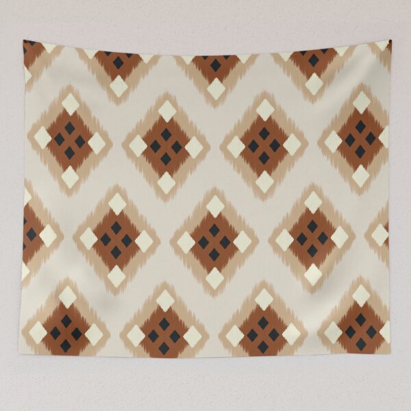 Item preview, Ikat Diamond Pattern designed and sold by Opart Srinok.