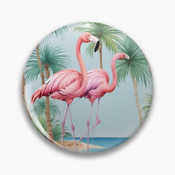Item preview, Tropical Flamingo on the Beach designed and sold by CarpanaBay.