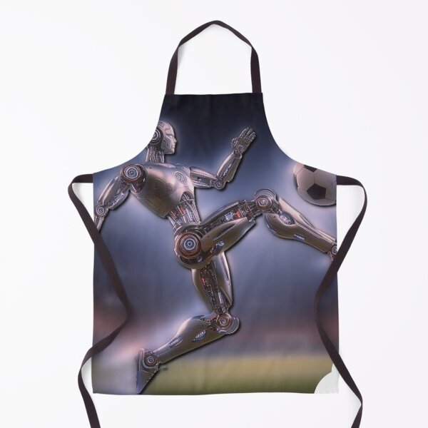 Item preview, "Robotic Soccer Player in Action" designed and sold by geartes.