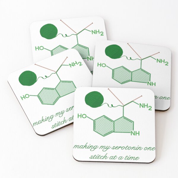 Item preview, Making Serotonin one Stitch at a Time- Small Hearts Green designed and sold by Gingers-Brain.