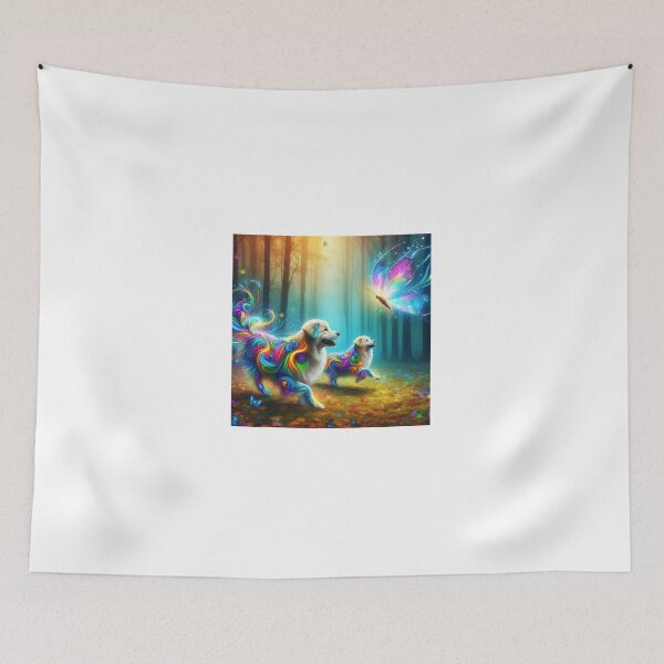 Item preview, The great dogs search butterfly abstract design  designed and sold by Graphic  Grove.