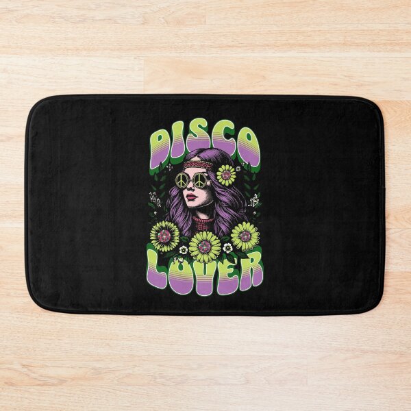Item preview, DISCO  - Lover Hippie Steez (lime/plum) designed and sold by Discothreadz.