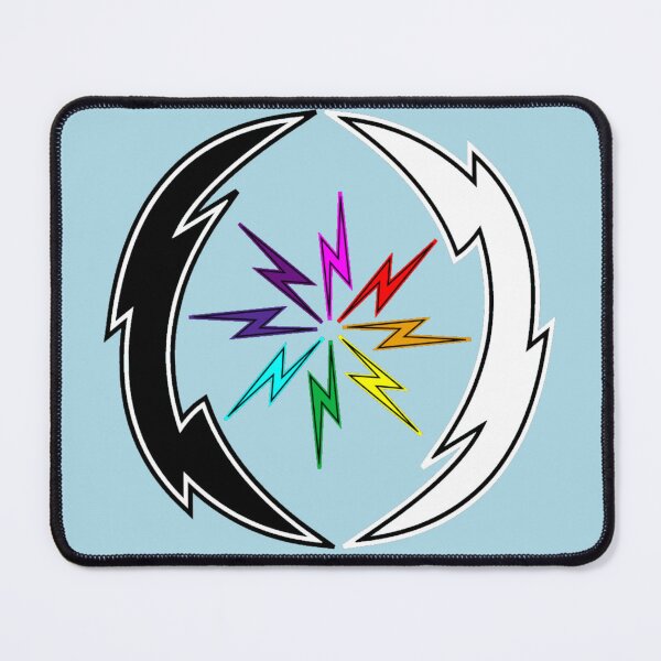 Item preview, Electrified Pride (Light Blue) designed and sold by MurpheusTech.