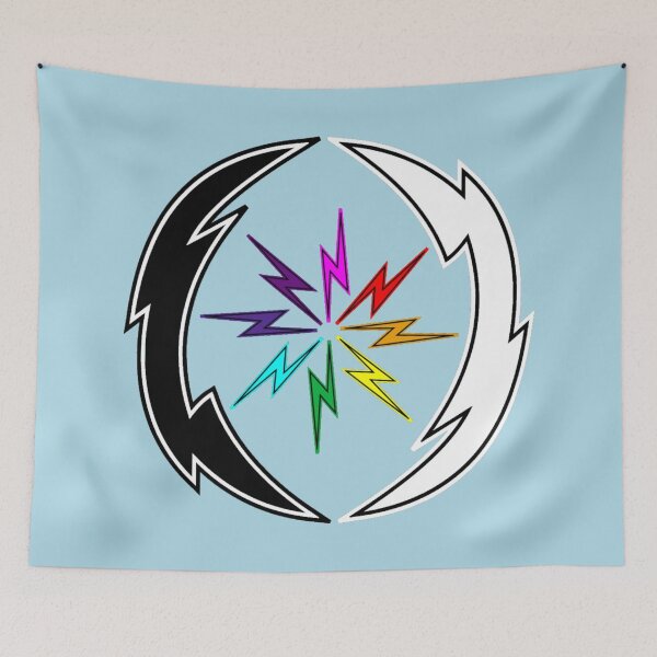 Item preview, Electrified Pride (Light Blue) designed and sold by MurpheusTech.