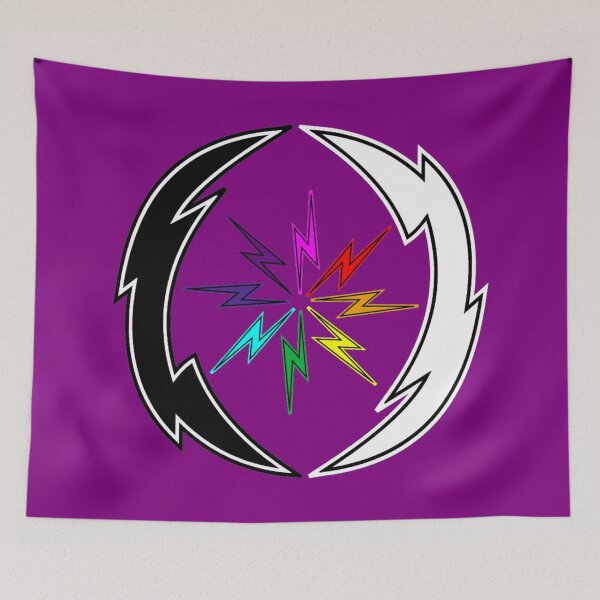 Item preview, Electrified Pride (Purple) designed and sold by MurpheusTech.