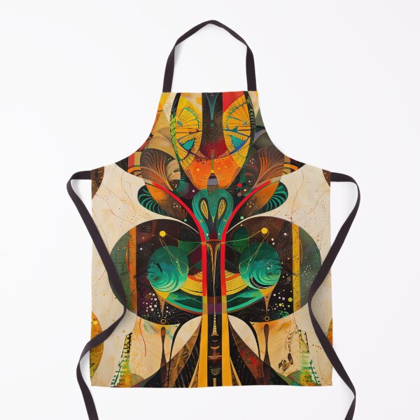 Item preview, Modern Abstract Art Deco Nouveau designed and sold by entwithanaxe.