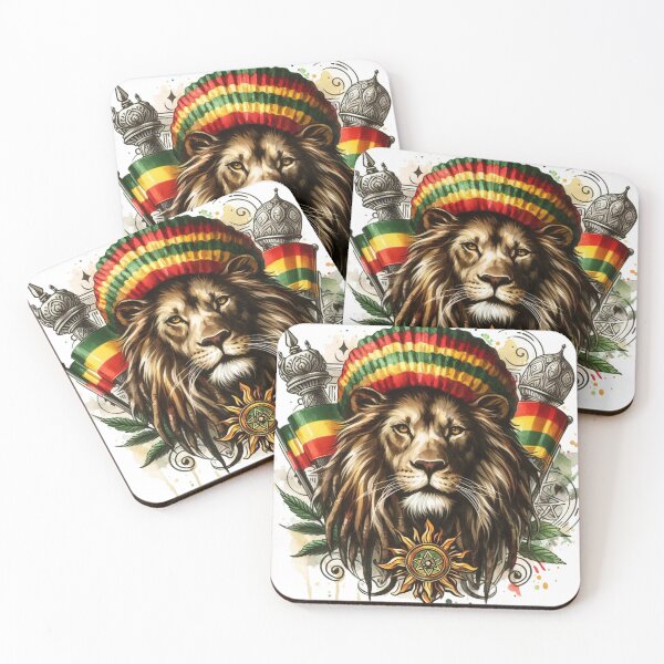 Item preview, Rasta Lion designed and sold by clarkfraser.