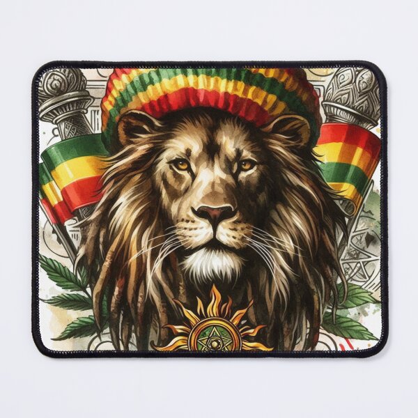 Item preview, Rasta Lion designed and sold by clarkfraser.