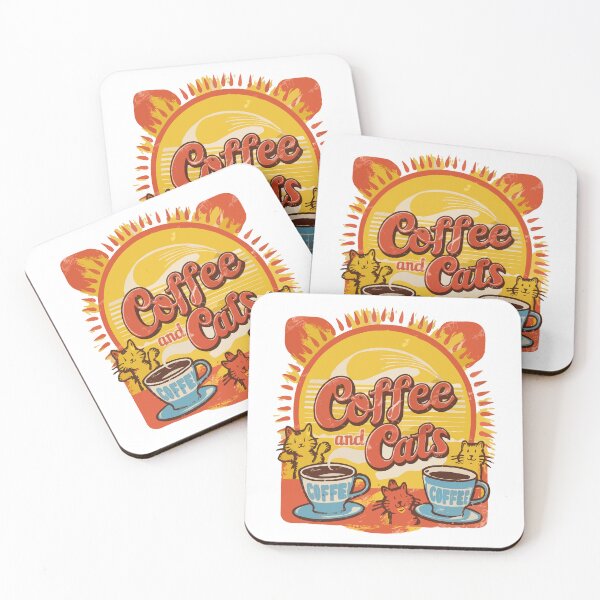 Item preview, Coffee and Cats - Coffee Lover designed and sold by VibePrintStudio.