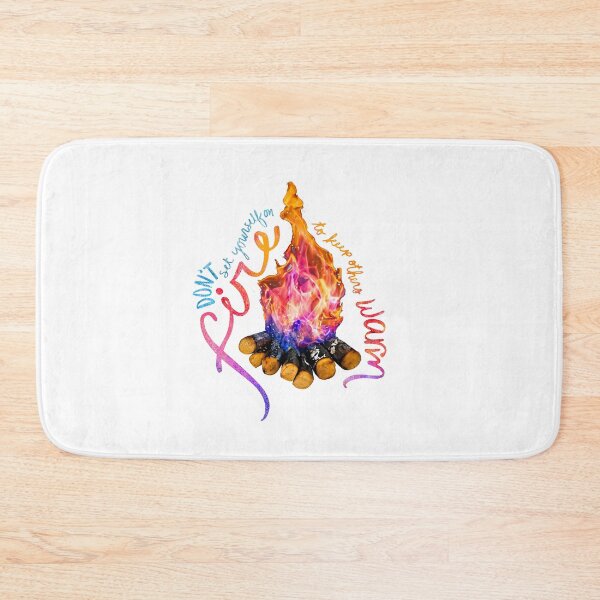 Item preview, Don't Set Yourself On Fire To Keep Others Warm designed and sold by Olivia Ossege.