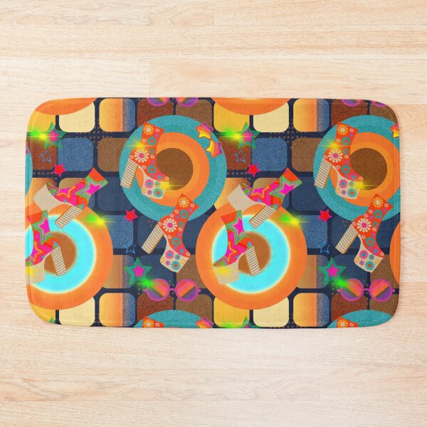 Item preview, Disco Floor Retro Groovy designed and sold by ZucyakSa.