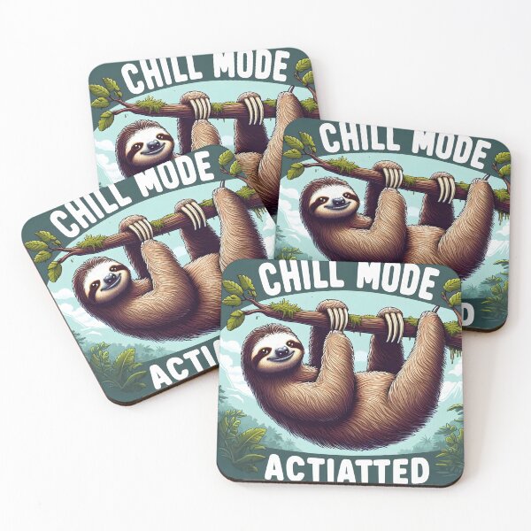 Item preview, Chill Mode Sloth designed and sold by DesignRizz.