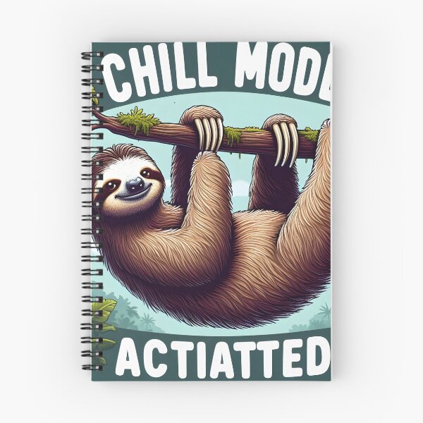 Item preview, Chill Mode Sloth designed and sold by DesignRizz.
