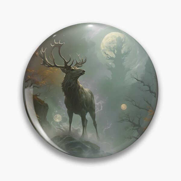 Item preview, Ghost Stag 2 designed and sold by Patricia Howitt.