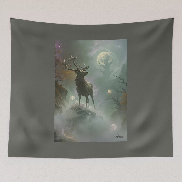 Item preview, Ghost Stag 2 designed and sold by Patricia Howitt.