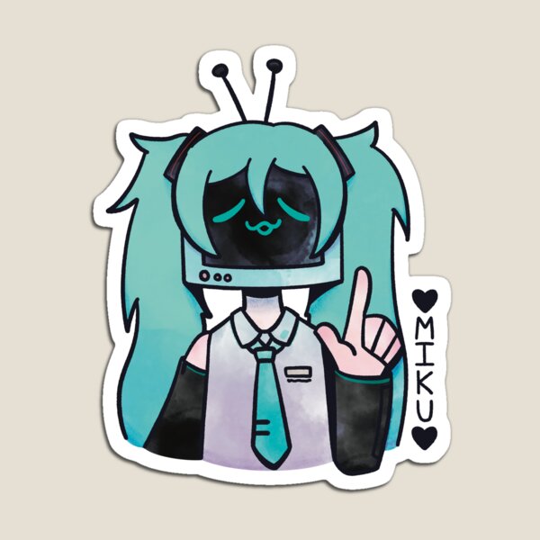 Artikelvorschau, Fernseher Miku entworfen und verkauft von NerdyWizard21.