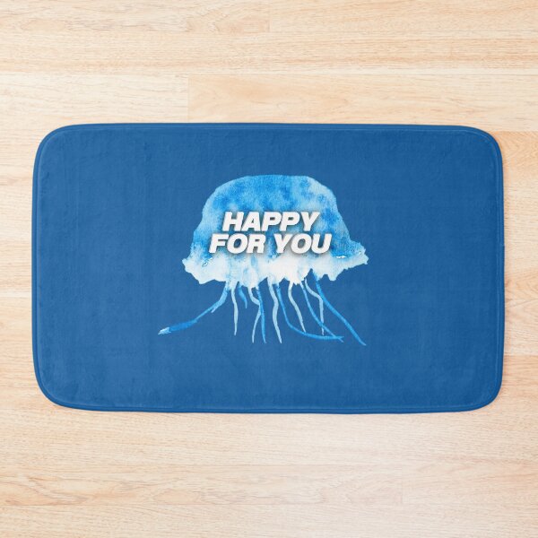 Item preview, Happy For You Blue Jellyfish designed and sold by karma-style.