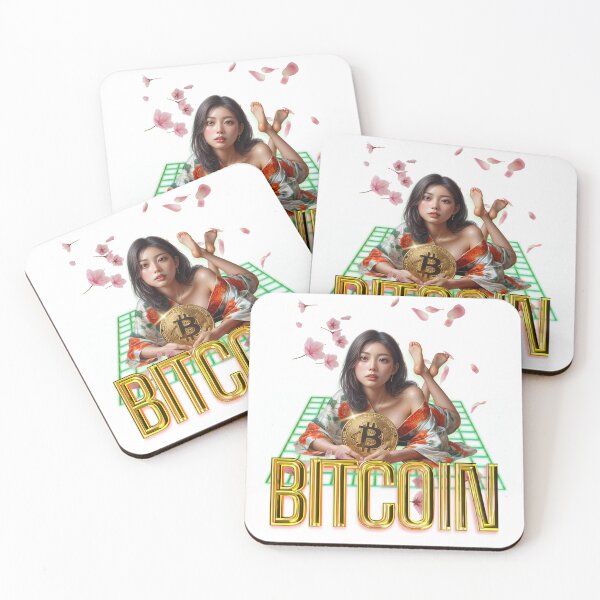 Item preview, A kimono girl on koi fish,BTC,Bitcoin,Bitcoin Art,Koi fish,비트코인 designed and sold by 1SINGHA.