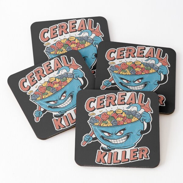Item preview,  ''Cereal Killer'' Funny Cute Cereal For Breakfast Foodie Kawaii T-Shirt designed and sold by Witty Shirts.