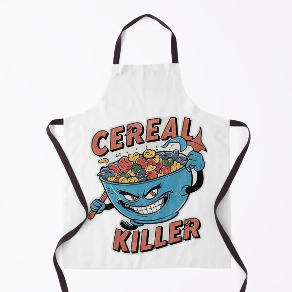 Item preview, ''Cereal Killer'' Funny Cute Cereal For Breakfast Foodie Kawaii T-Shirt designed and sold by Witty Shirts.