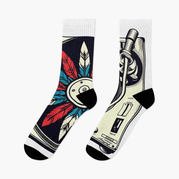 Item preview, Tocadiscos Plumas Ojibwe designed and sold by musicgeniusart.