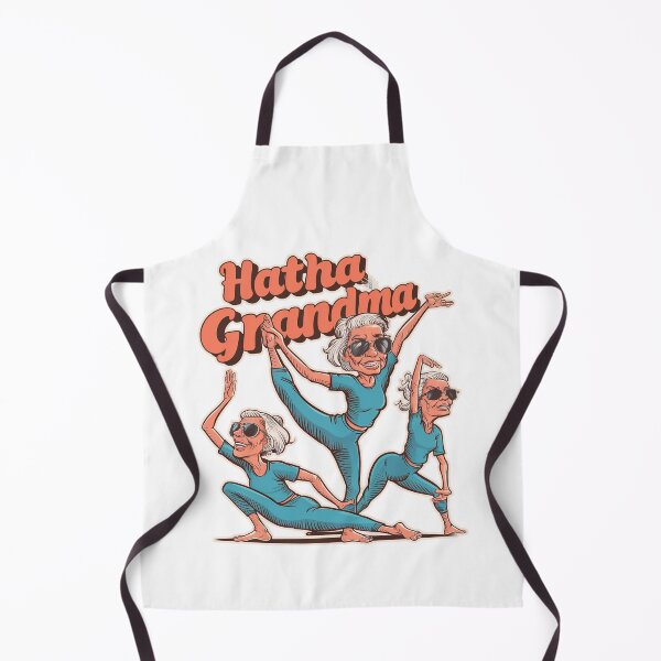 Item preview, ''Hatha Grandma'' Funny Hatha yoga Grandma Kawaii T-Shirt designed and sold by Witty Shirts.