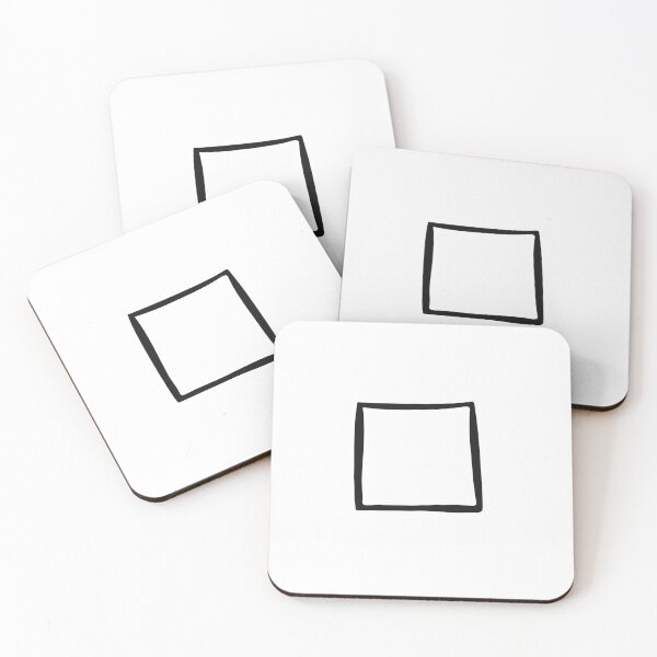 Item preview, Square Geometric Shape Polygon Drawing  designed and sold by Ching Teoh.