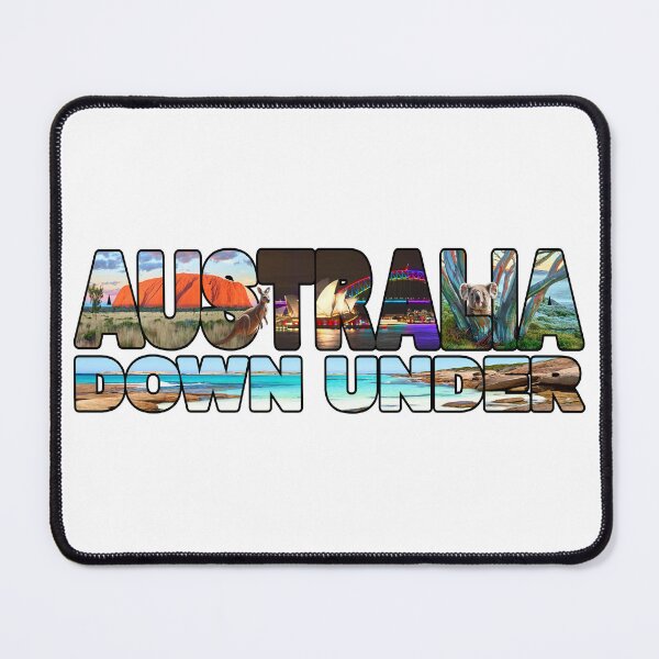 Item preview, AUSTRALIA Down Under Aussie Icons Kangaroo Koala designed and sold by Adam Gormley.