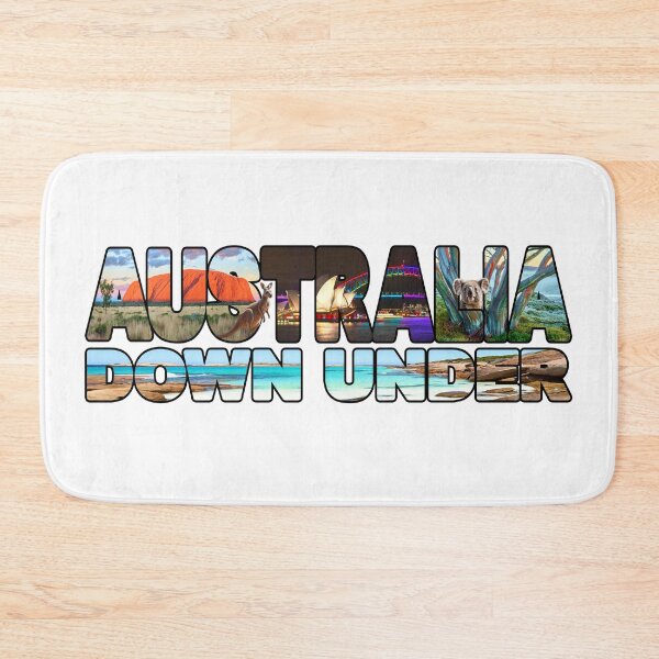 Item preview, AUSTRALIA Down Under Aussie Icons Kangaroo Koala designed and sold by Adam Gormley.