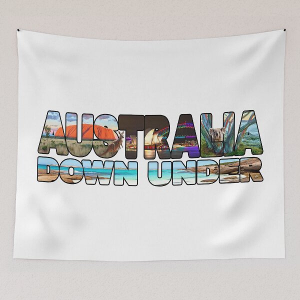 Item preview, AUSTRALIA Down Under Aussie Icons Kangaroo Koala designed and sold by Adam Gormley.
