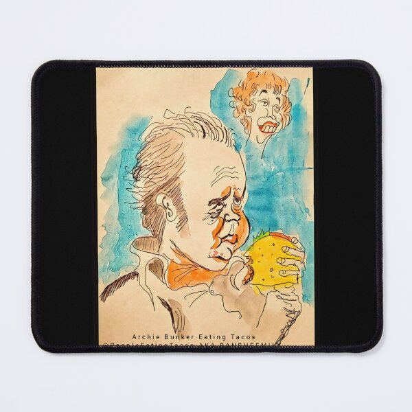 Item preview, Archie Bunker Eating Tacos designed and sold by BansheeMilk.