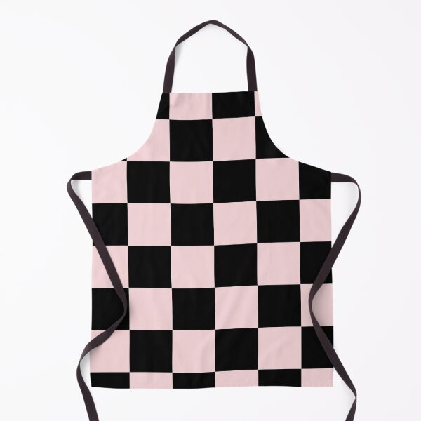 Item preview, Large Checkered - Black and Light Pink designed and sold by JustPatterns2.