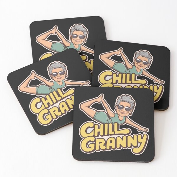 Item preview, ''Chill Granny'' Funny Grandma Kawaii T-Shirt designed and sold by Witty Shirts.