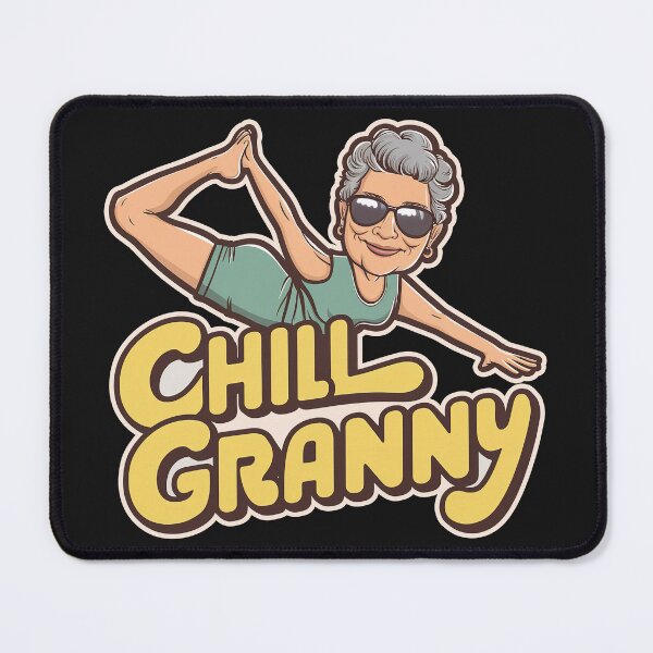 Item preview, ''Chill Granny'' Funny Grandma Kawaii T-Shirt designed and sold by Witty Shirts.