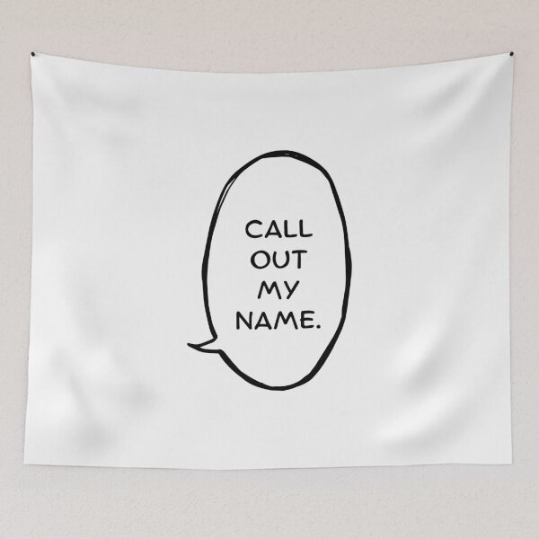 Item preview, xiao quote call out my name designed and sold by renmei-studios.