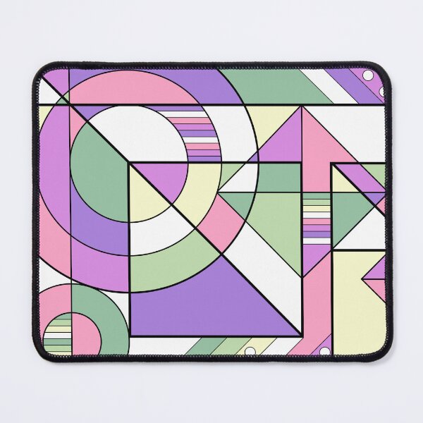 Item preview, Genderfae Pride Abstract Geometric Pastel Pink Green Purple designed and sold by JoyfulJen.