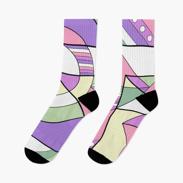 Item preview, Genderfae Pride Abstract Geometric Pastel Pink Green Purple designed and sold by JoyfulJen.