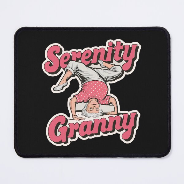 Item preview, ''Serenity Granny'' Funny Grandma Kawaii T-Shirt designed and sold by Witty Shirts.