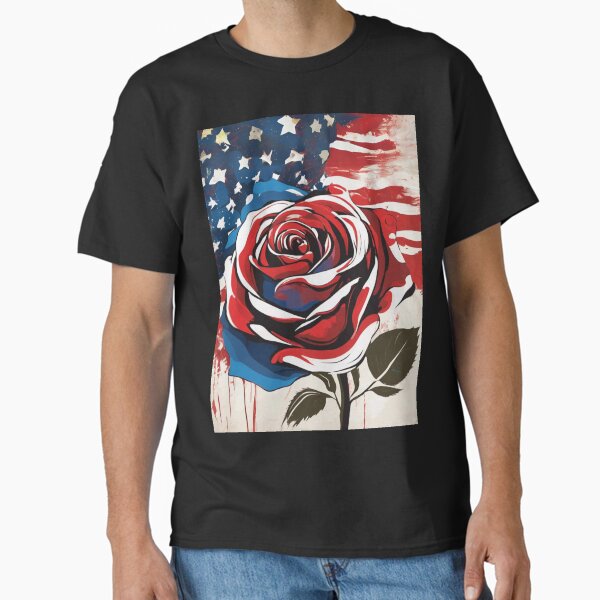 Item preview, Patriotic rose. 4th of july. 4 th july america. designed and sold by Advvik.
