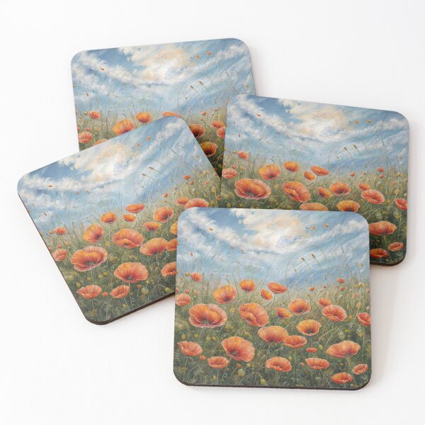 Item preview,    Papaver Rhoeas designed and sold by AntiqueWhiteArt.