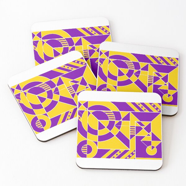 Item preview, Intersex Pride Abstract Geometric Purple Yellow designed and sold by JoyfulJen.